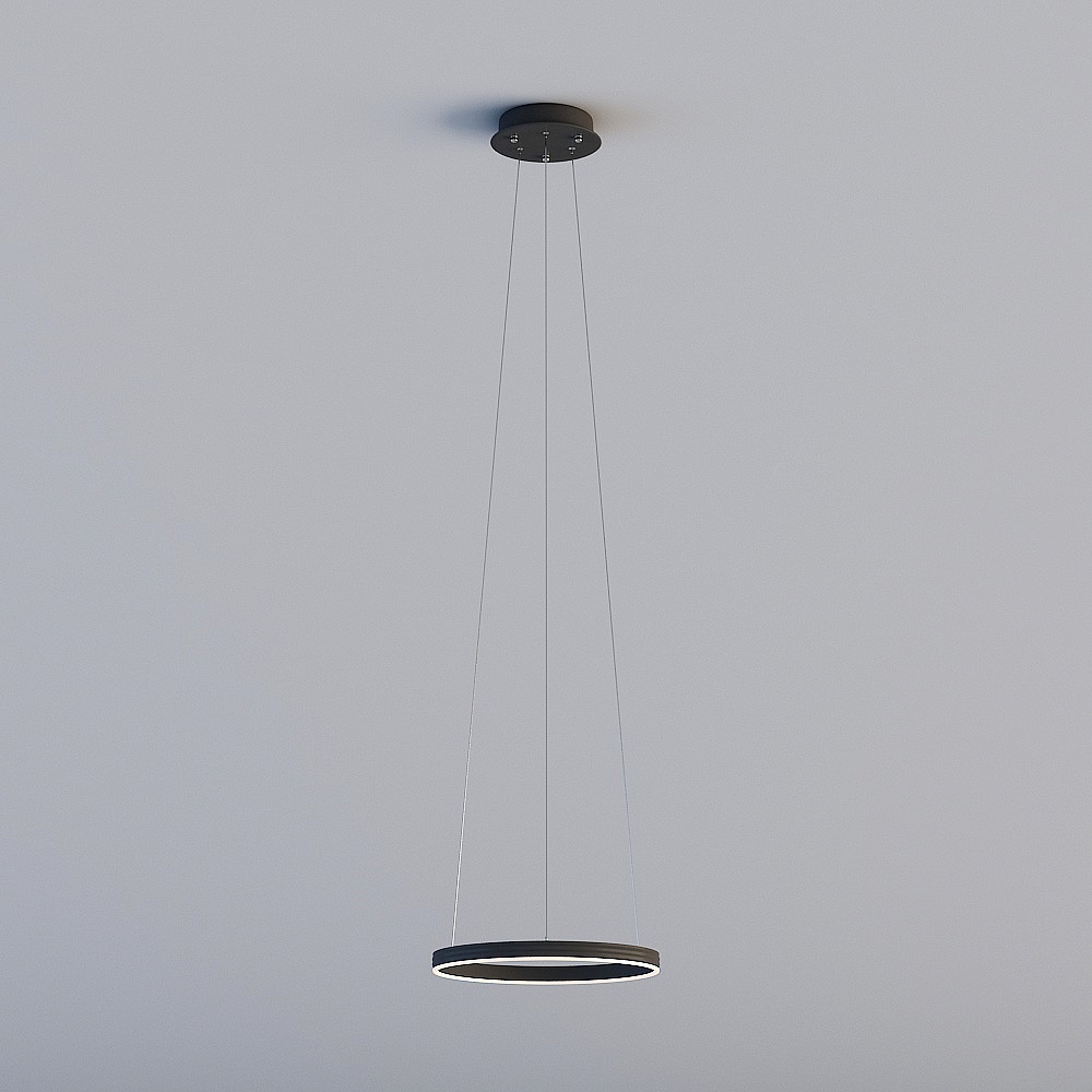 Suspended Halo Light 3D model