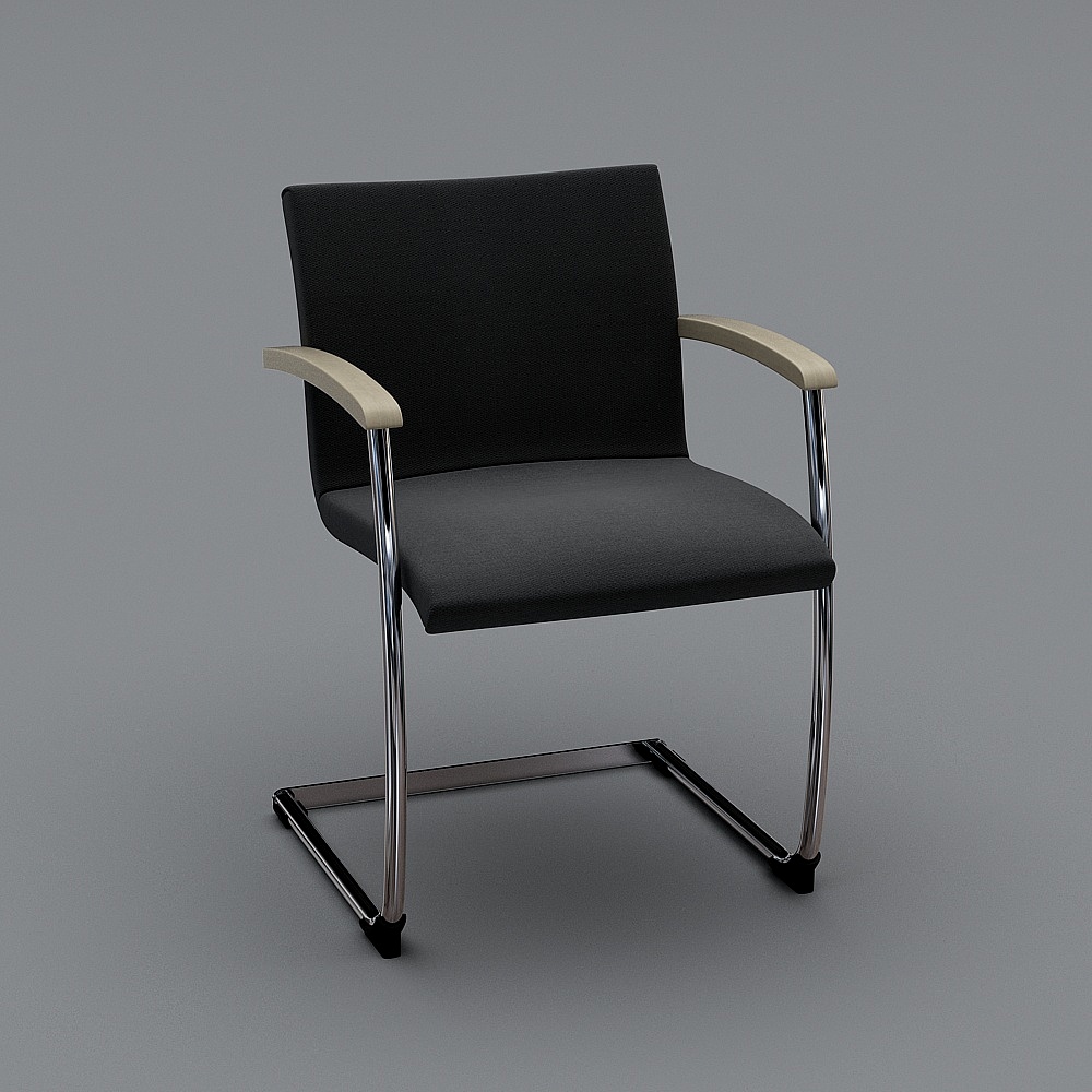 Modern Low-Polygon Chair 3D model