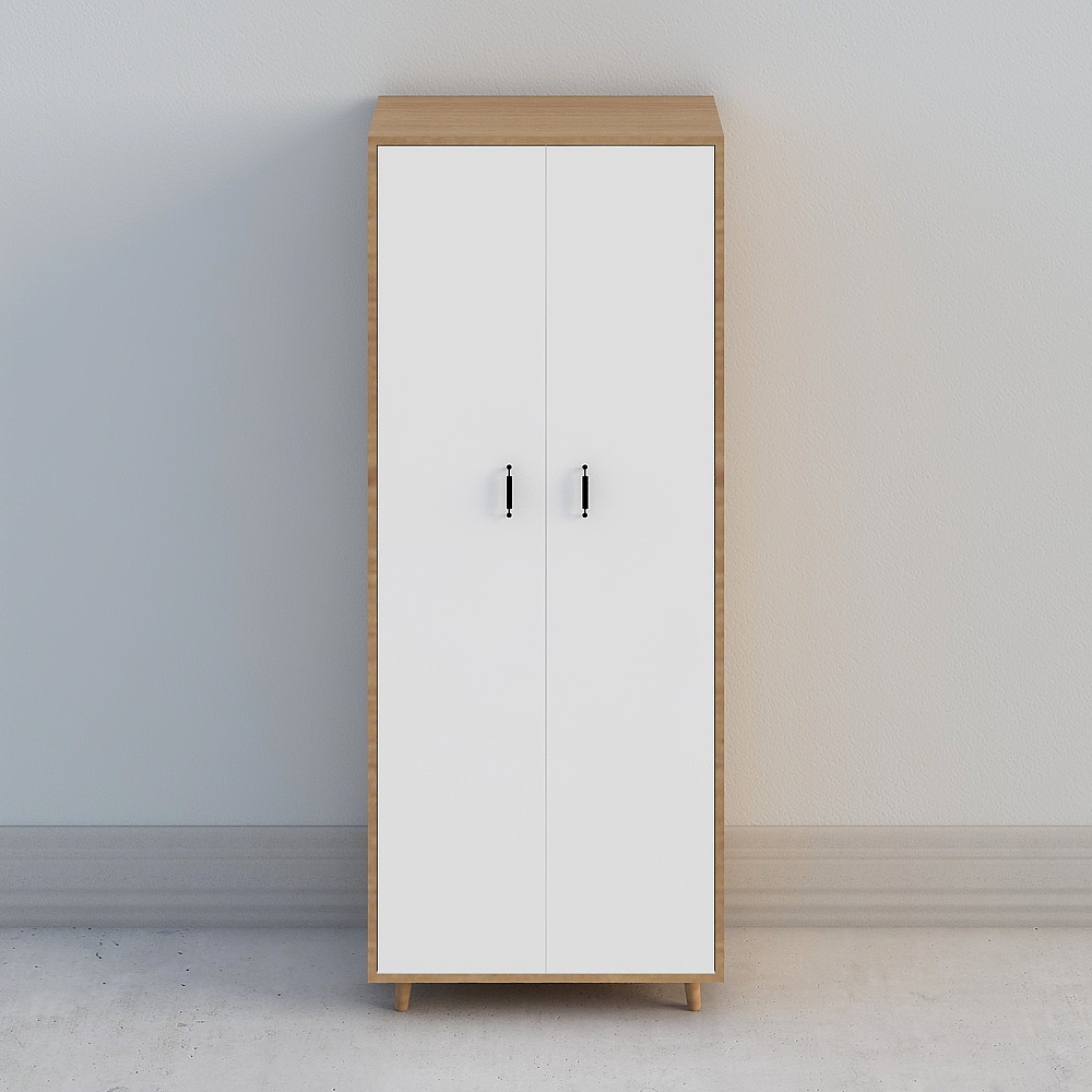 Easy to live - Dream log double-door wardrobe without drawers