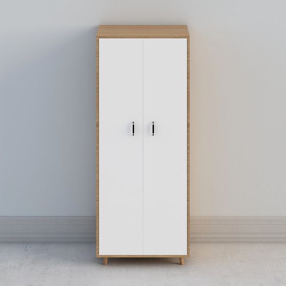 Modern Minimalist Wardrobe 3D model