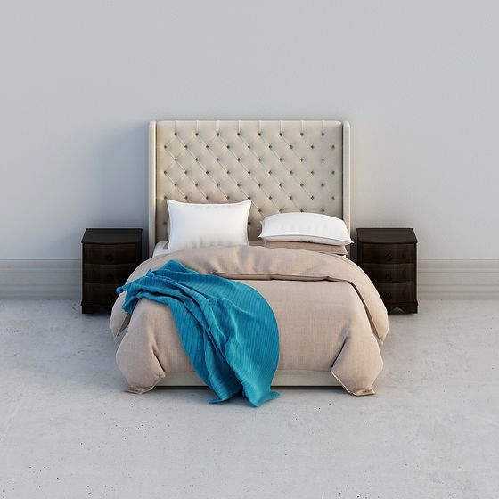 Cozy Bedroom 3D model