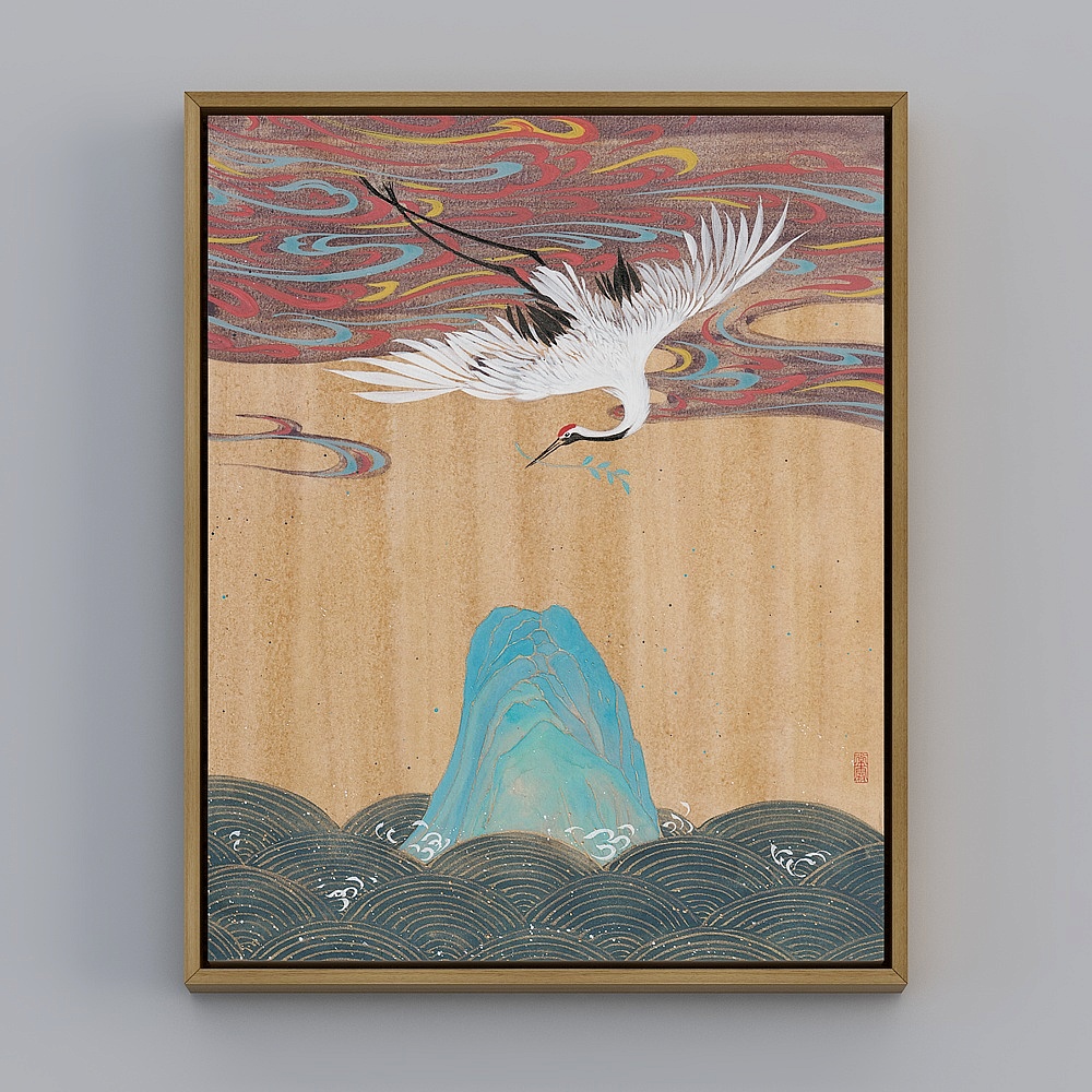 Baxter GoodRestaurant Tea Room Brown Box 43x53cm Fish Leap bqy158g-x-1-3