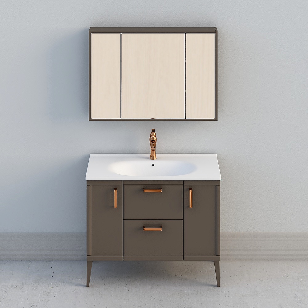 Baño Wrigley - Serie Warlow APGM10L3230-S1-Gabinete de baño