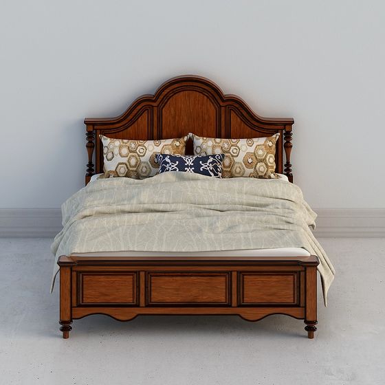 F014-Mode Amerikanisch BD1602-1.8 Bett