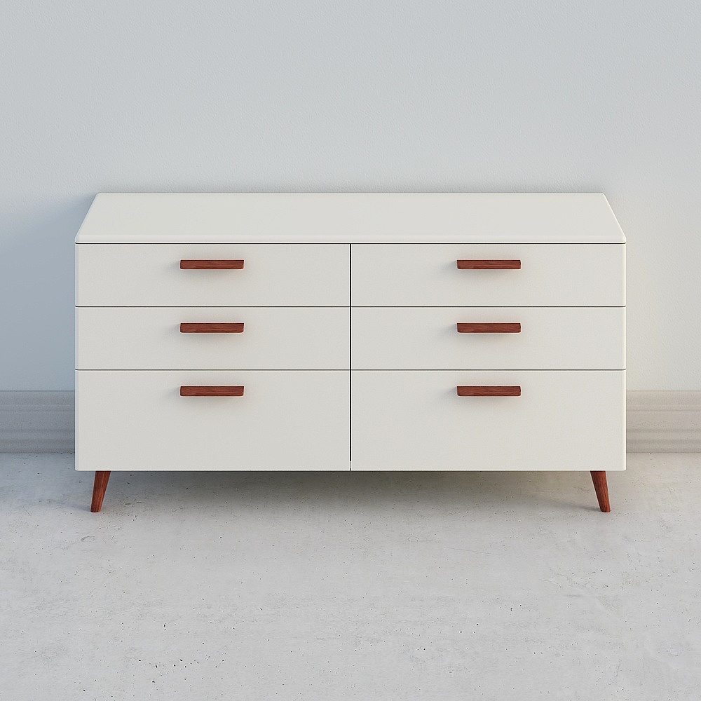 BV6V3338 horizontal six-bucket cabinet