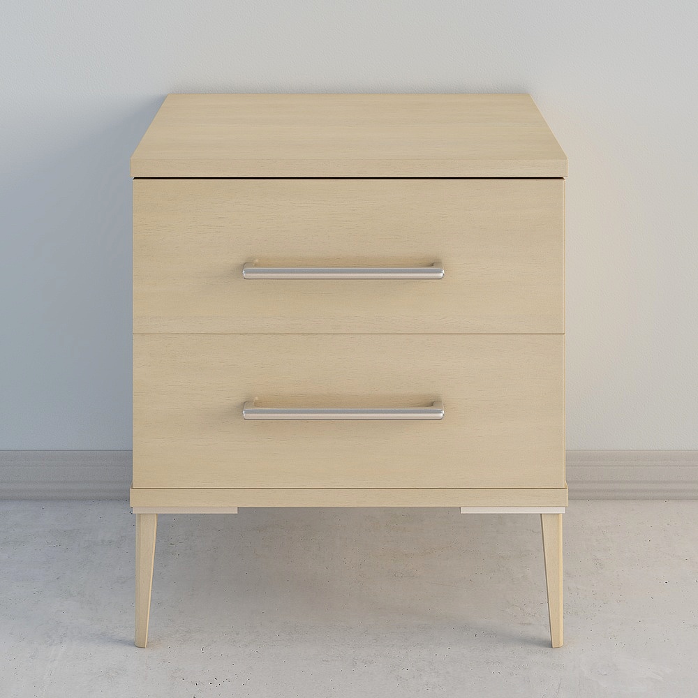 Table de chevet Shusher-S19012 (couleur claire)