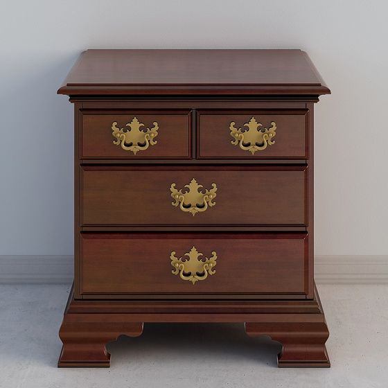 Britischer klassischer Nachttisch