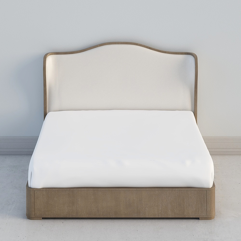 Romantic French Emperor's ear-wing soft-packed bed