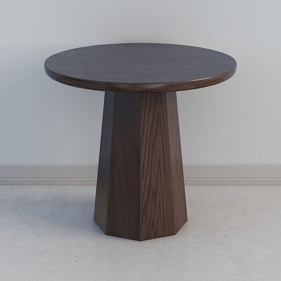 Pyramid Round Table 3D model