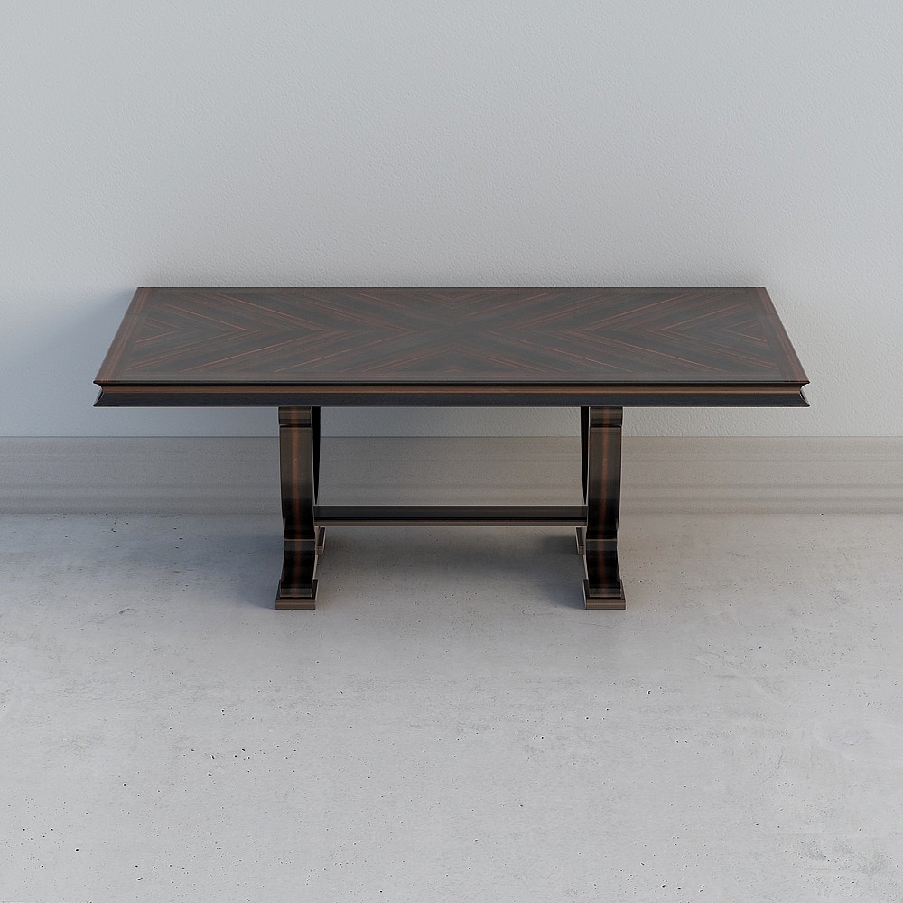 Bàn ăn dài 63 inch sang trọng thấp