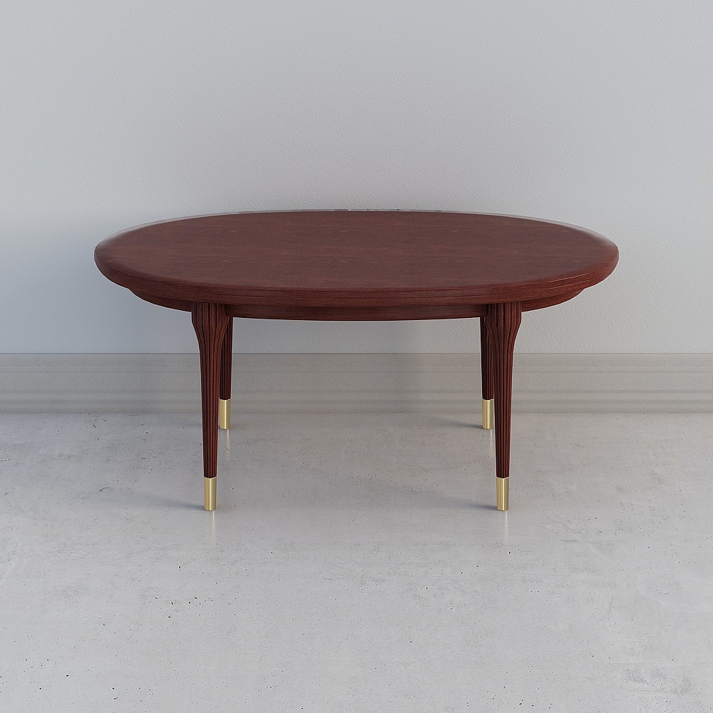 Sauvegarde de table ovale de luxe F050-Light