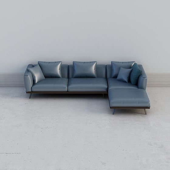Urban Comfort 3D Model Sofa for Modern Interiors