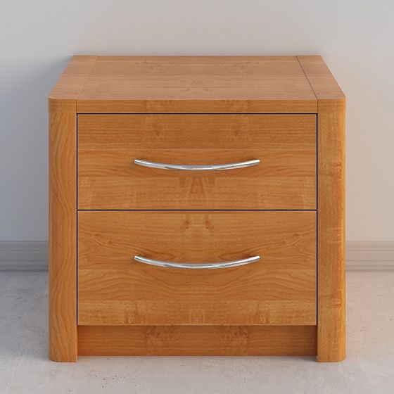 Elegant Bedside Table 3D Model