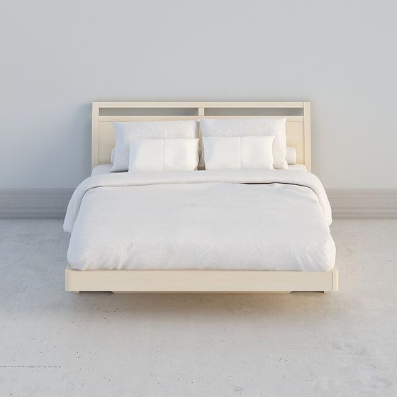 Lit rouge poire double de 1,5m Queen BB41148-093B