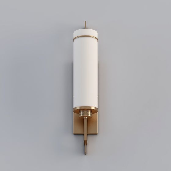 Elegant Wall Sconce 3D model for Interiors