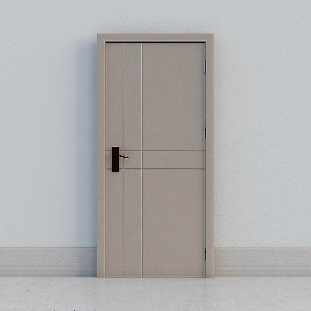 Romandi paint composite door CH-1116 dark gray