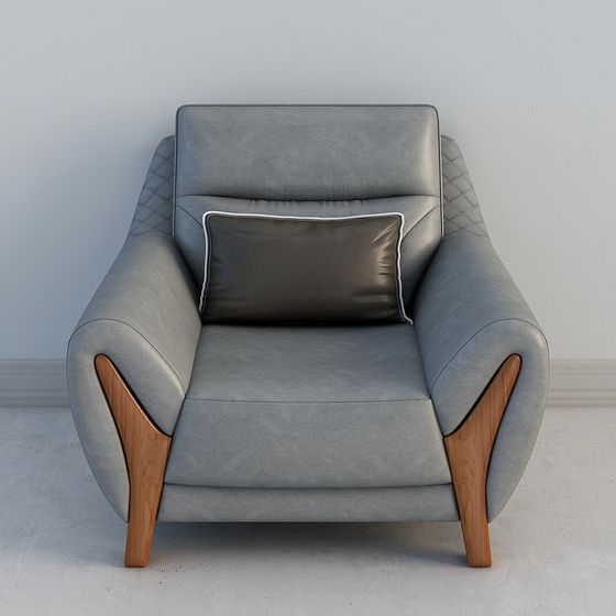 Urban Sofa 3D Model for Contemporary Spaces