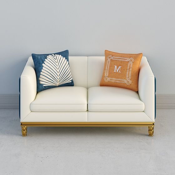 Urban Elegance Sofa 3D model for Modern Interiors