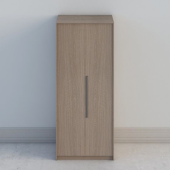 Modern Minimalist Wardrobe 3D model