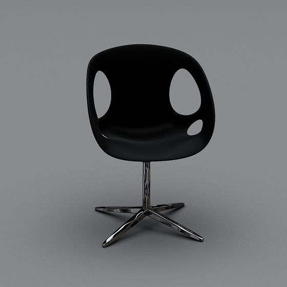 Stylish Modern Chair 3D model for Creative Projects