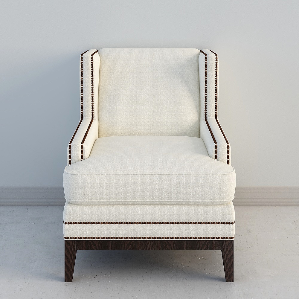 Vanessa Fabric Single Sofa