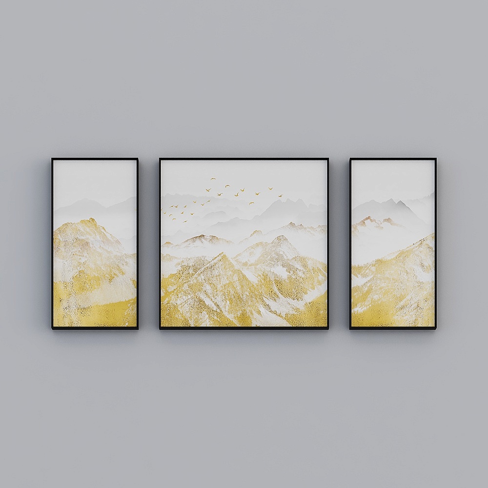 Pannello Decorativo Landscape 80x160cm Kibaki Moderno