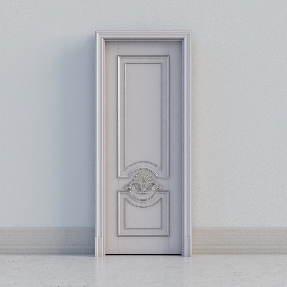 traditional grey door