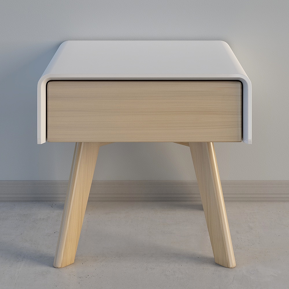 Hongyang -3D light fashion model - F15805BA bedside table