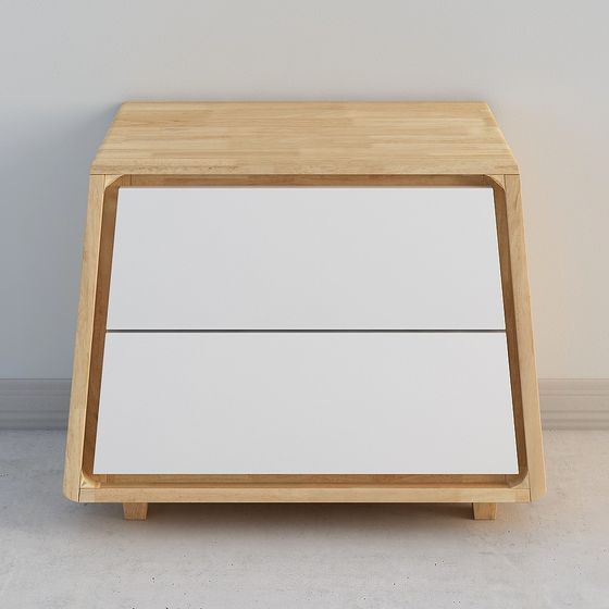 Urban Elegance Bedside Table 3D model