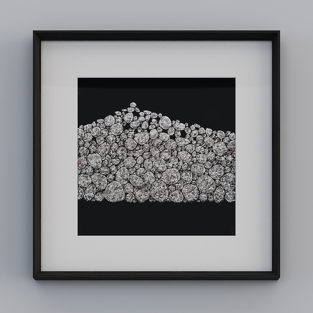 Kippe flagship store Zen living room square black box 62x62 cm Zen works twqy237-yz-gg-lh-2