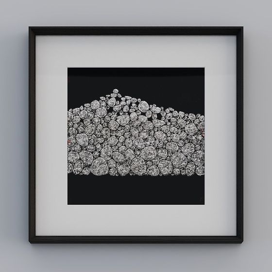 Starry Sky Wall Art 3D Model