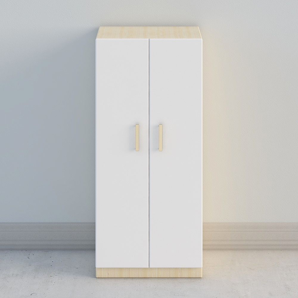 Tủ quần áo Bắc Âu tối giản và tiết kiệm _YG01