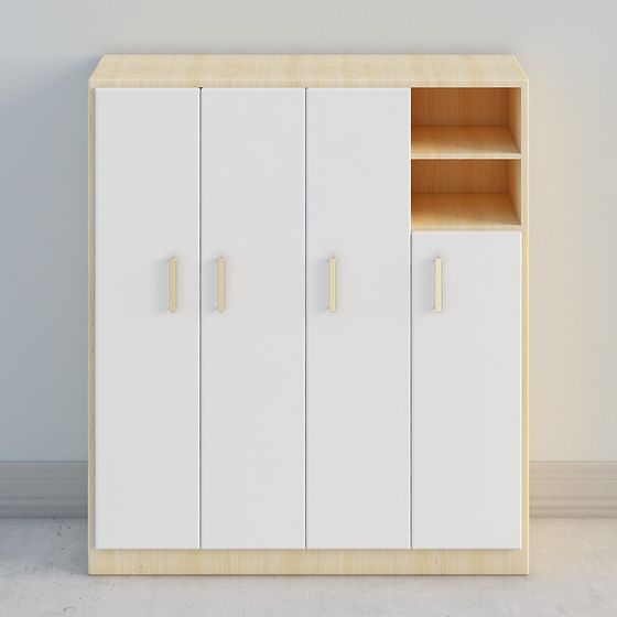 Urban Alley Storage Cabinet 3D model