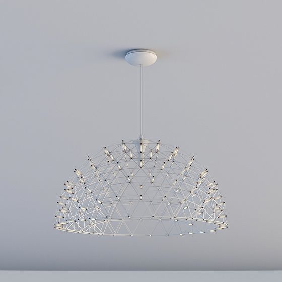 Future Light Chandelier 3D model