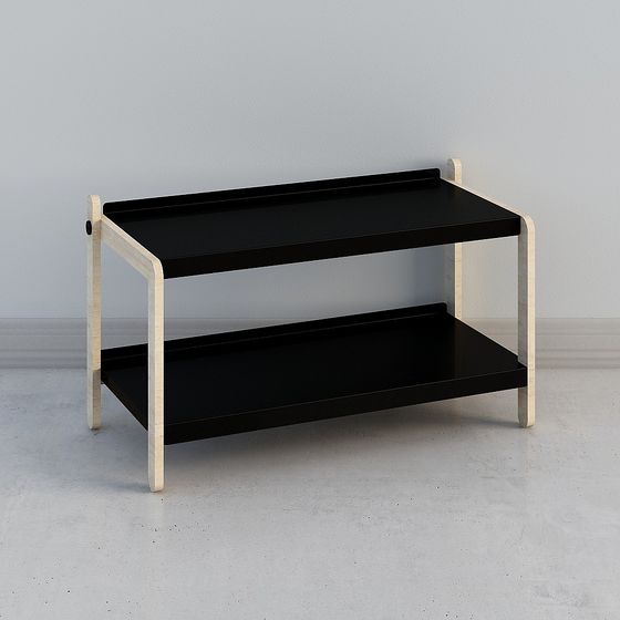 City Corner Side Table 3D model for Modern Spaces