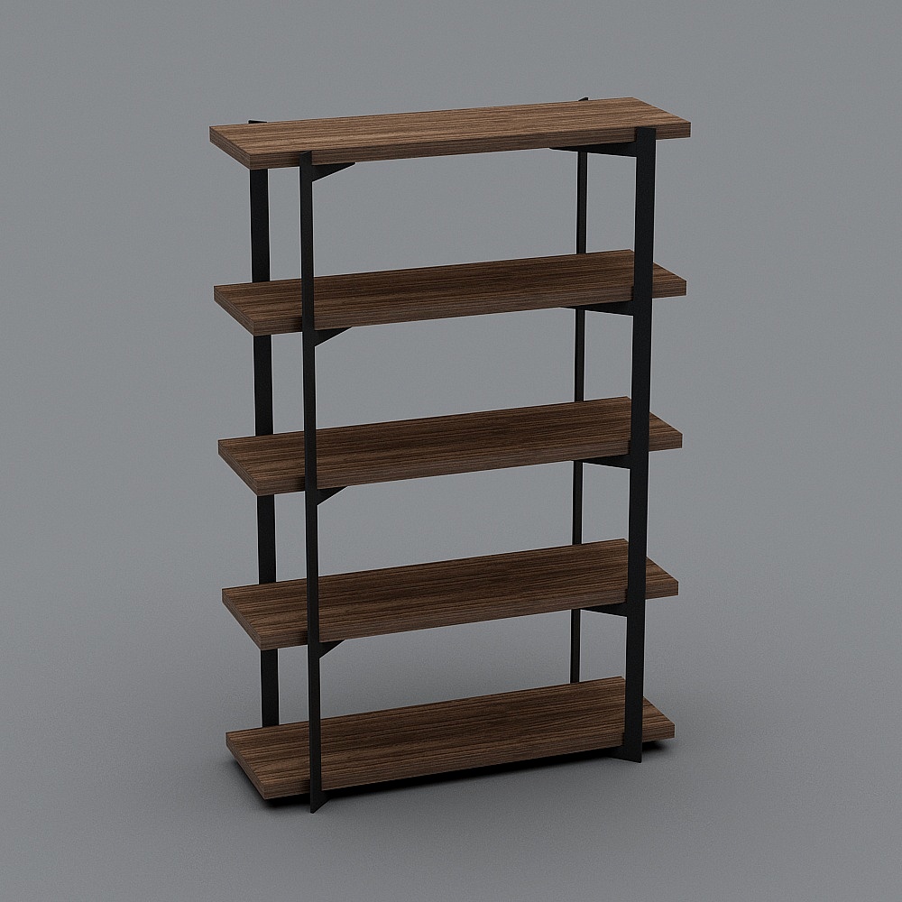 Uefa Art Innovate Modern Minimalist Bookshelves floor-to-ceiling space simple iron house home office