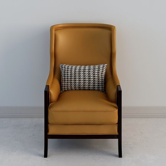 Warm Cozy Sofa 3D model for Modern Interiors