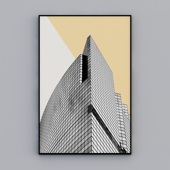 City Pinnacle Futuristic Skyscraper 3D model