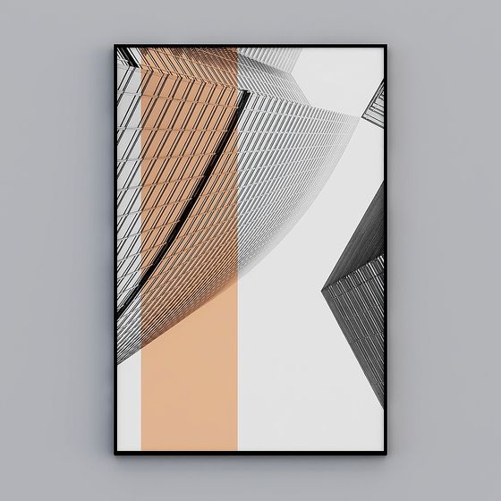 City Glow 3D Model - Futuristic Urban Skyscrapers