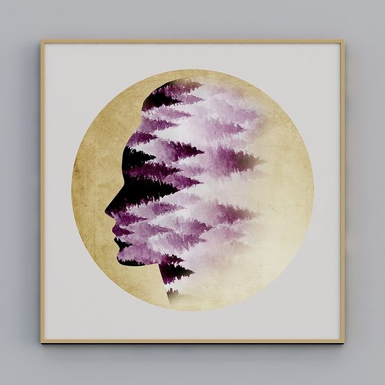 Forest Shadow 3D Model for Creative Projects