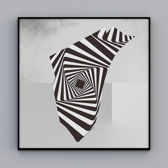 Spiral Illusion 3D model