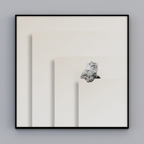 Charming Cat 3D Model for Creative Projects