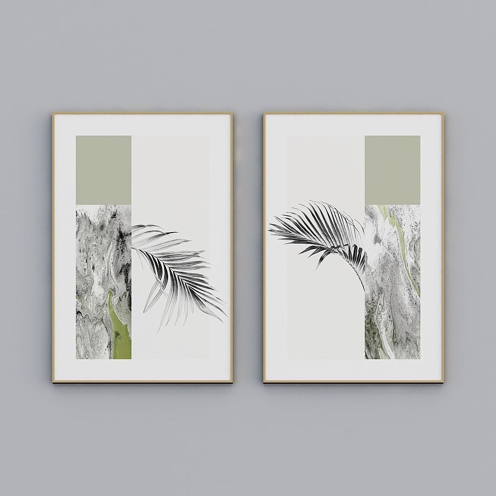 Tropical Frame 3D model