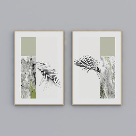 Tropical Frame 3D model