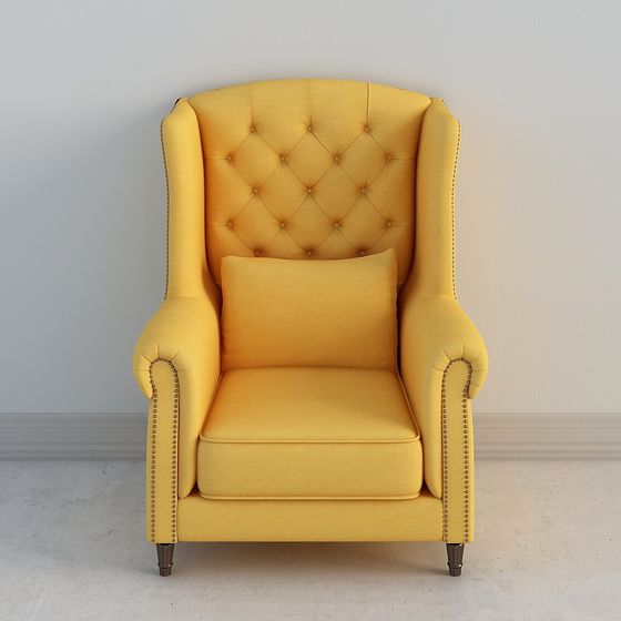 Sunny Wing Chair 3D model