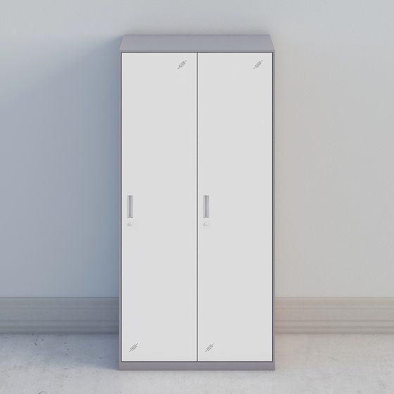 Minimalist Storage Cabinet 3D model