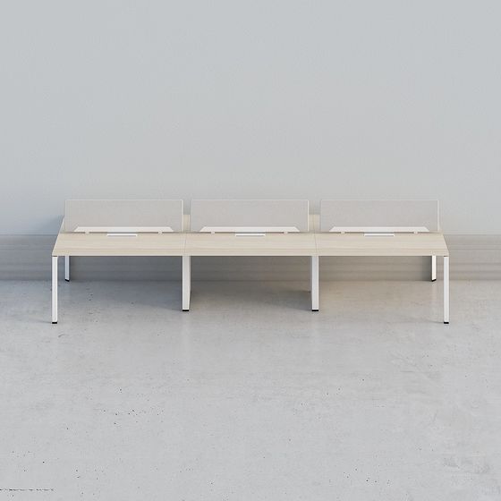 Urban Bench 3D model for Modern Spaces