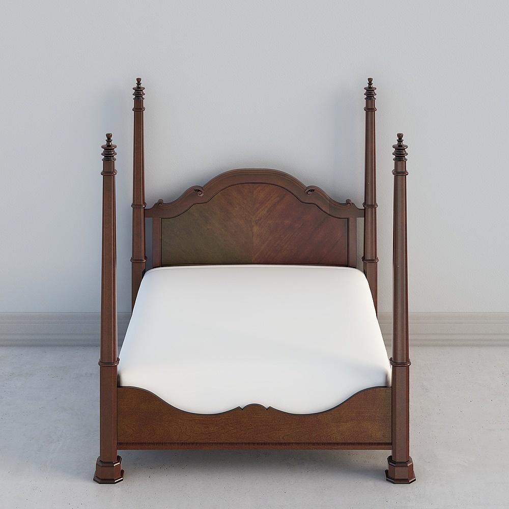 Cama de postes altos de 71 pulgadas del emperador Príncipe Philip