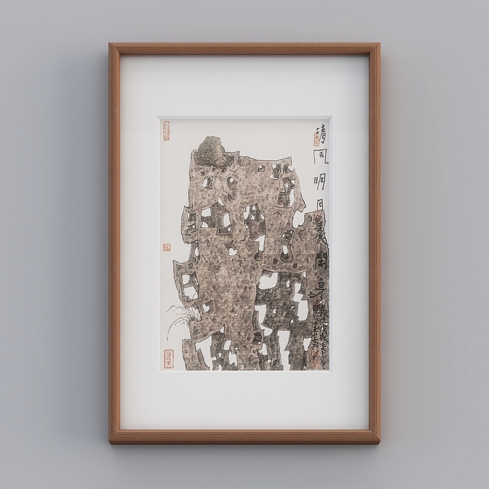 Sala da tè Zen Kishai in legno massello con otter marino verticale