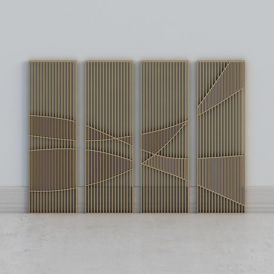 Pantalla de partición divisoria moderna